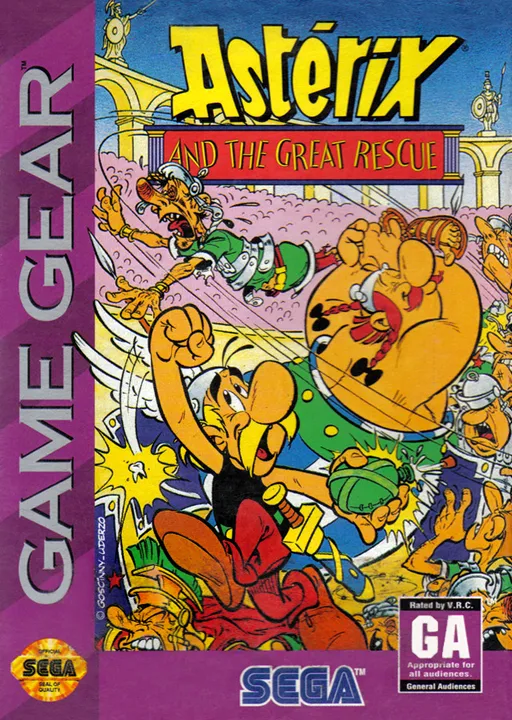 Обложка игры Asterix and the Great Rescue